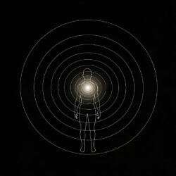 Representación visual de la ley de resonancia y frecuencia de identidad.